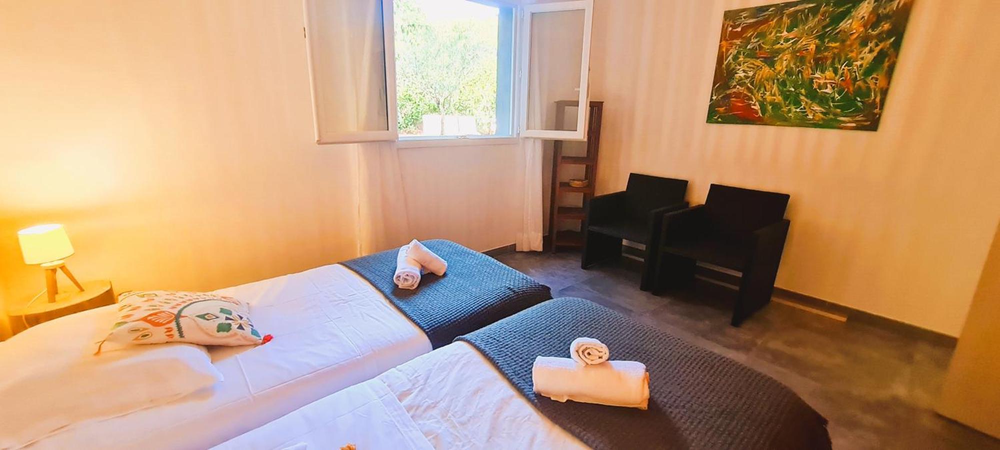Appt Bruscaghju 6 Pers 10 Min Riviere A Pieds XX 15 Min Plage En Voiture 圣塔露西港口 外观 照片