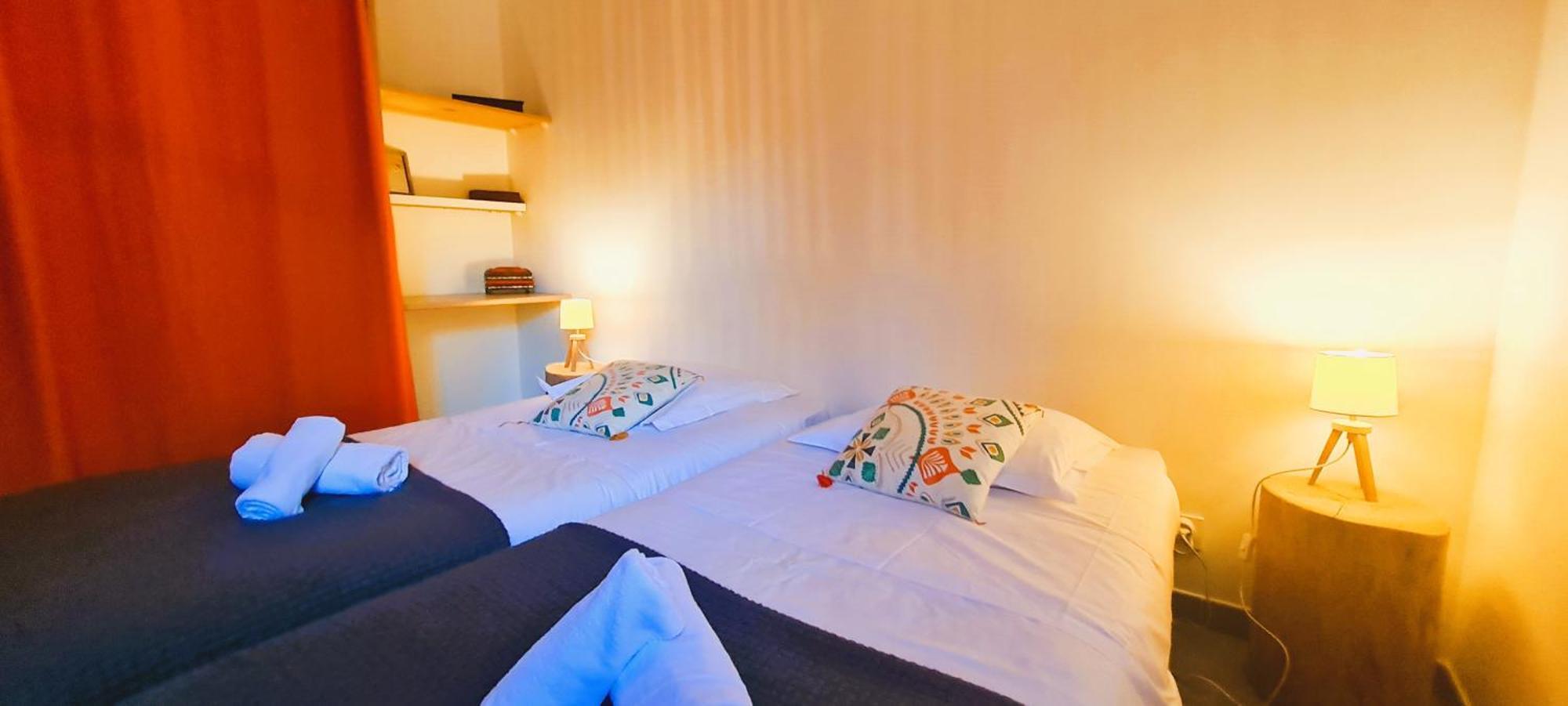 Appt Bruscaghju 6 Pers 10 Min Riviere A Pieds XX 15 Min Plage En Voiture 圣塔露西港口 外观 照片