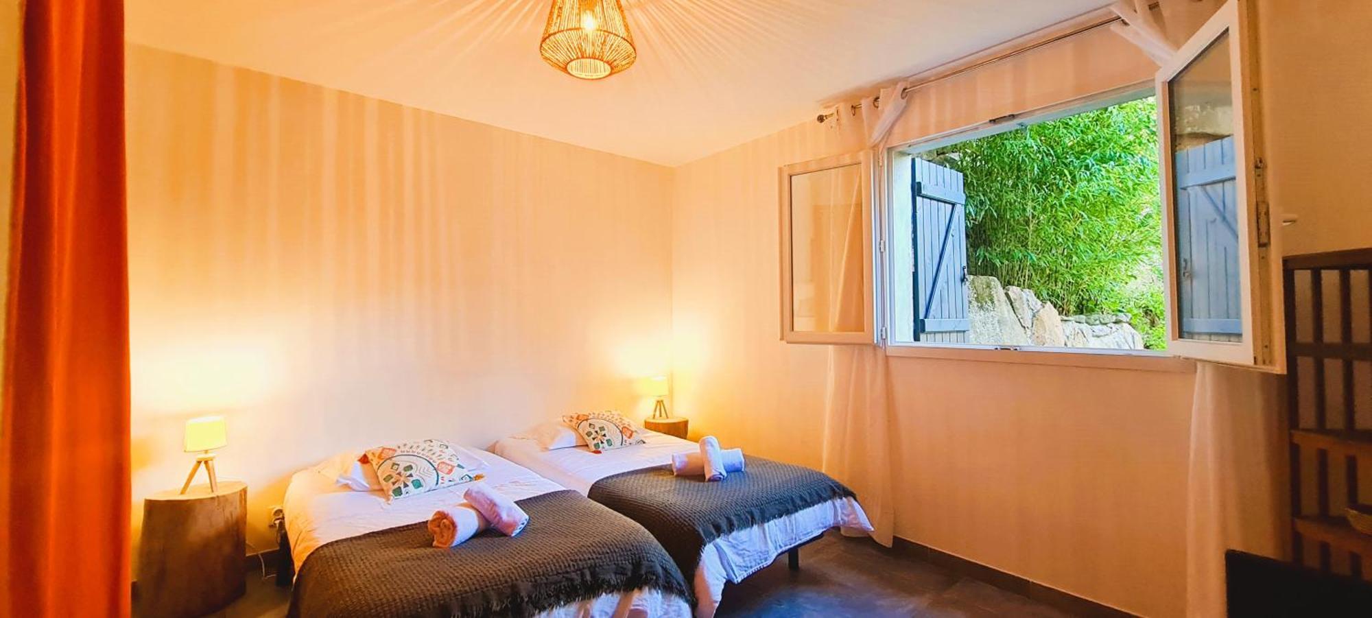 Appt Bruscaghju 6 Pers 10 Min Riviere A Pieds XX 15 Min Plage En Voiture 圣塔露西港口 外观 照片